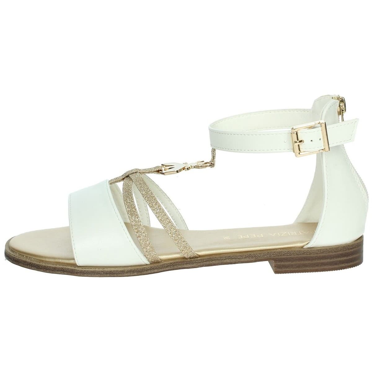 Girls' Sandals Patrizia Pepe White