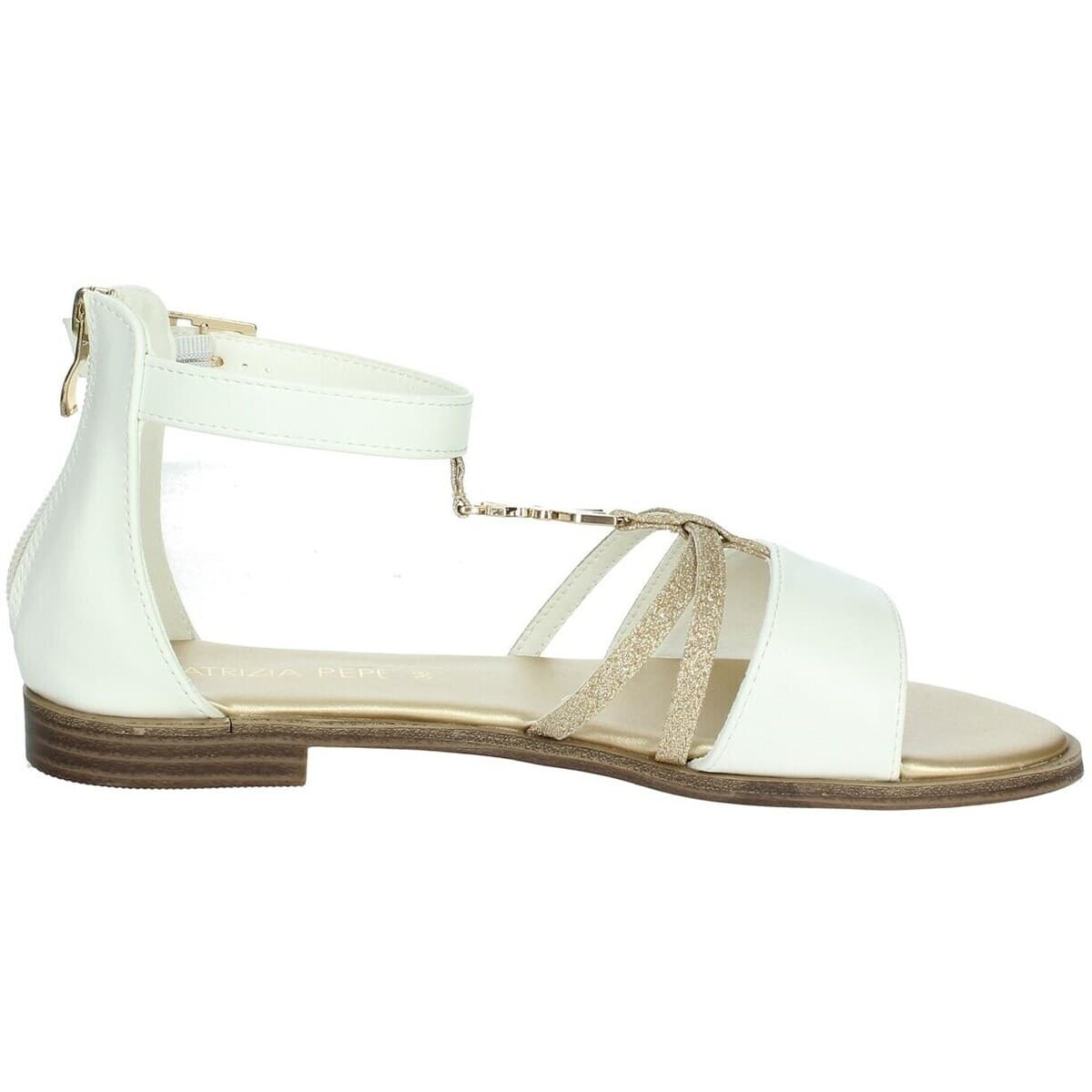 Girls' Sandals Patrizia Pepe White