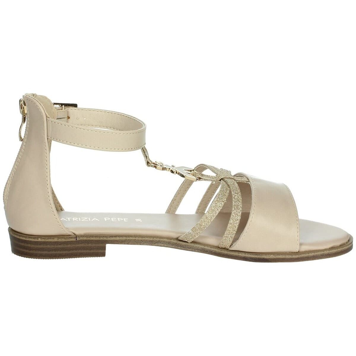 Girls' Sandals Patrizia Pepe Beige