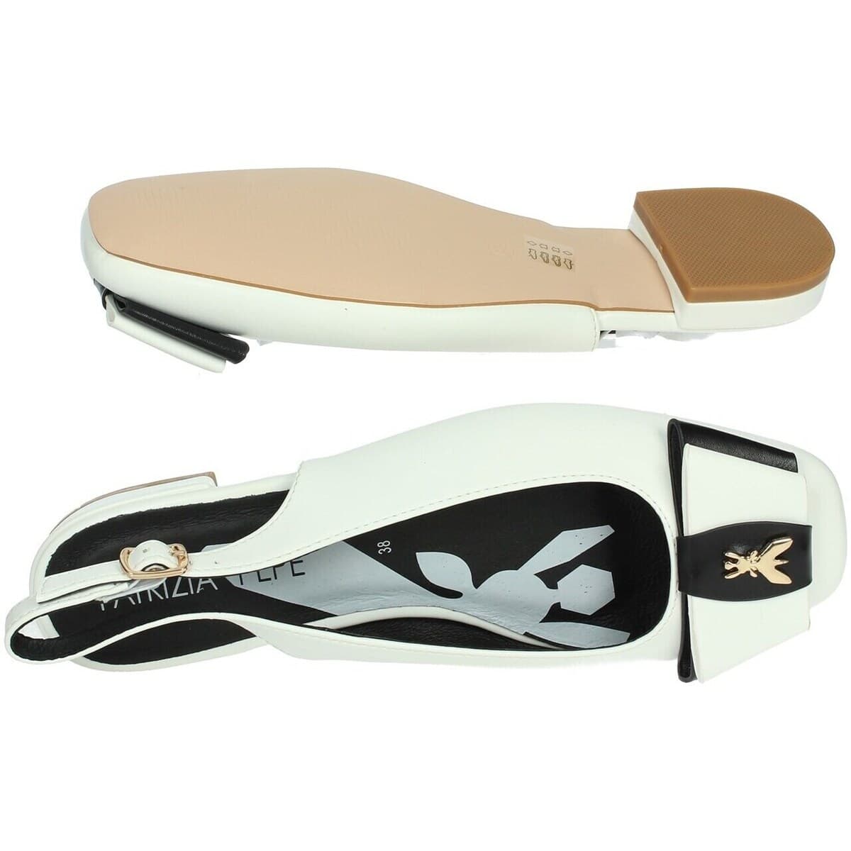 Women's Ballet Flats Patrizia Pepe White