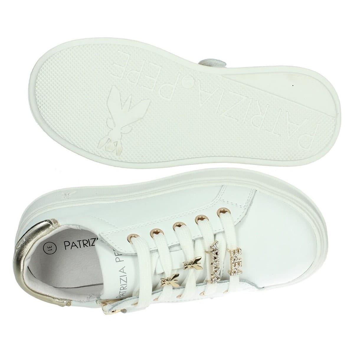 Girls' Sneakers Patrizia Pepe White