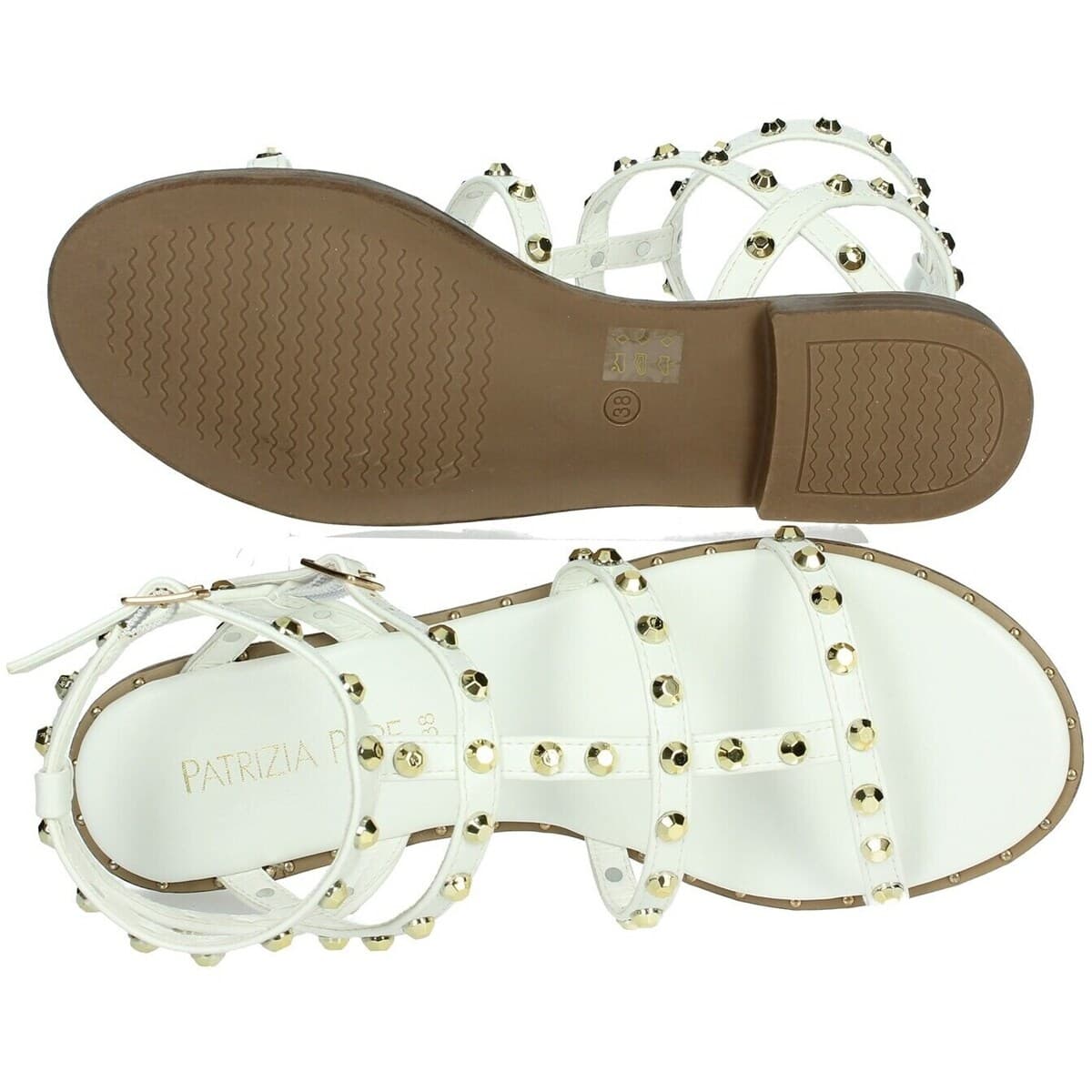 Girls' Sandals Patrizia Pepe White
