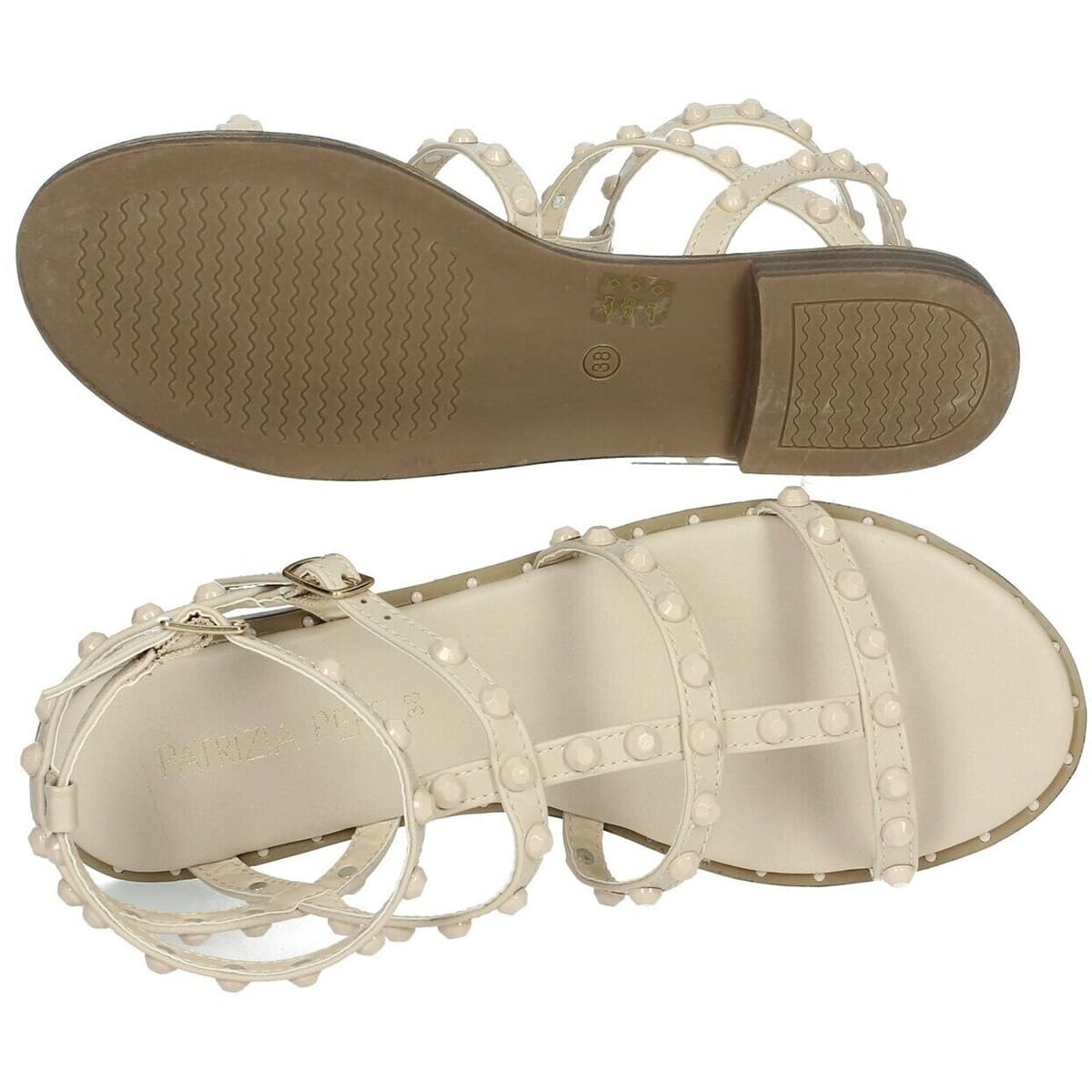 Girls' Sandals Patrizia Pepe Beige
