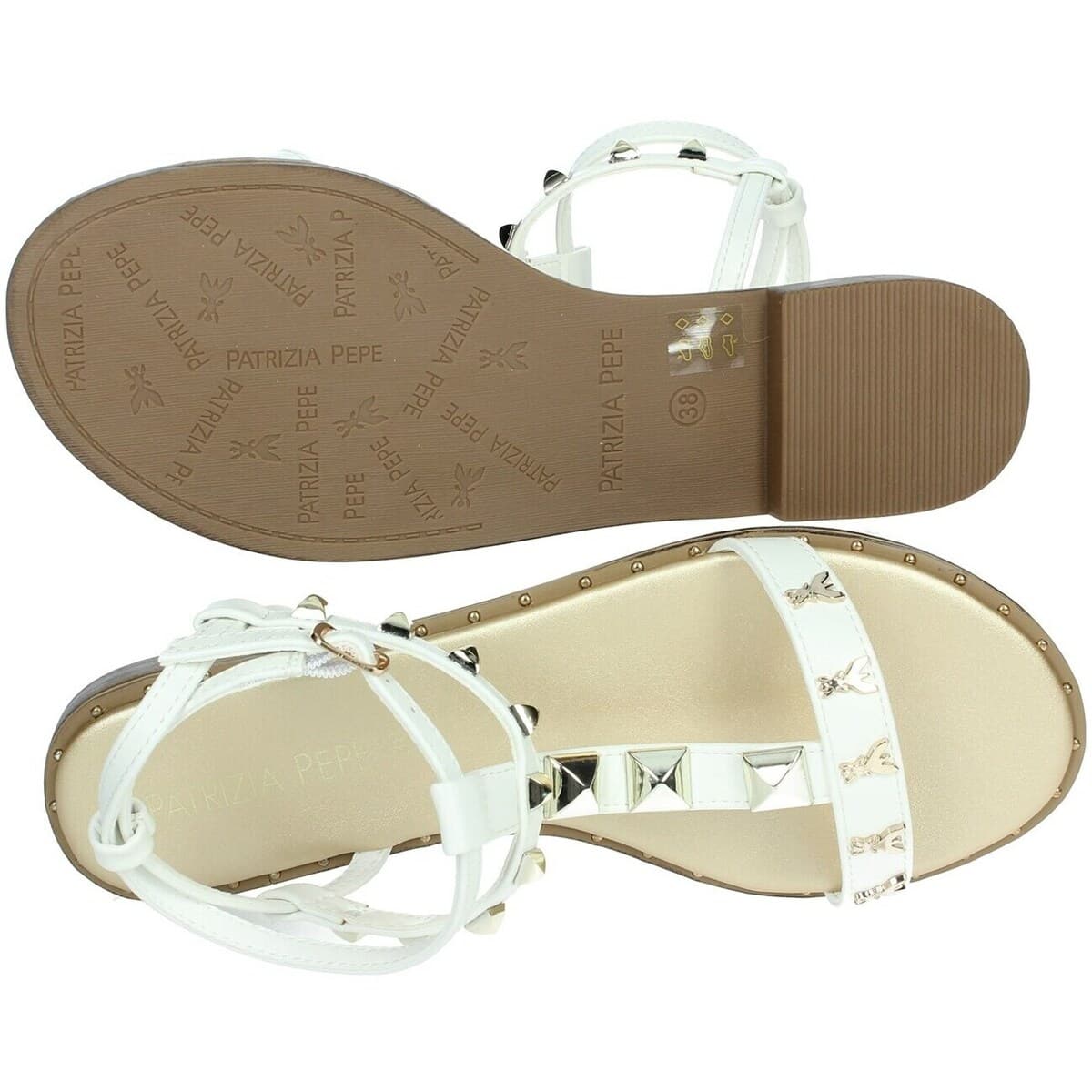 Girls' Sandals Patrizia Pepe White