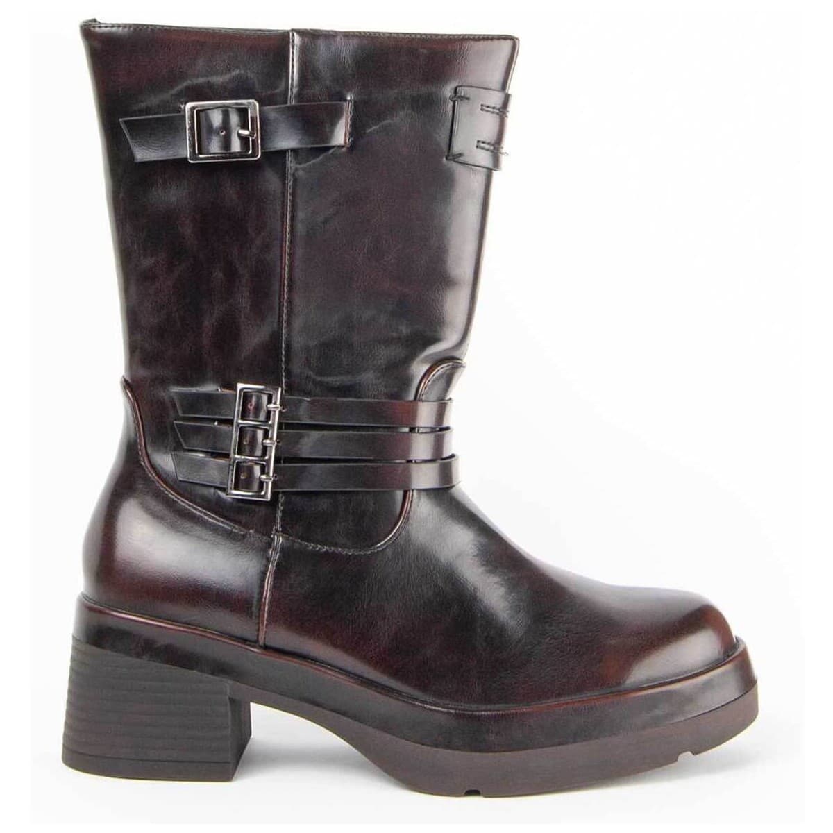 Μπότες με τακούνι Montevita 100973