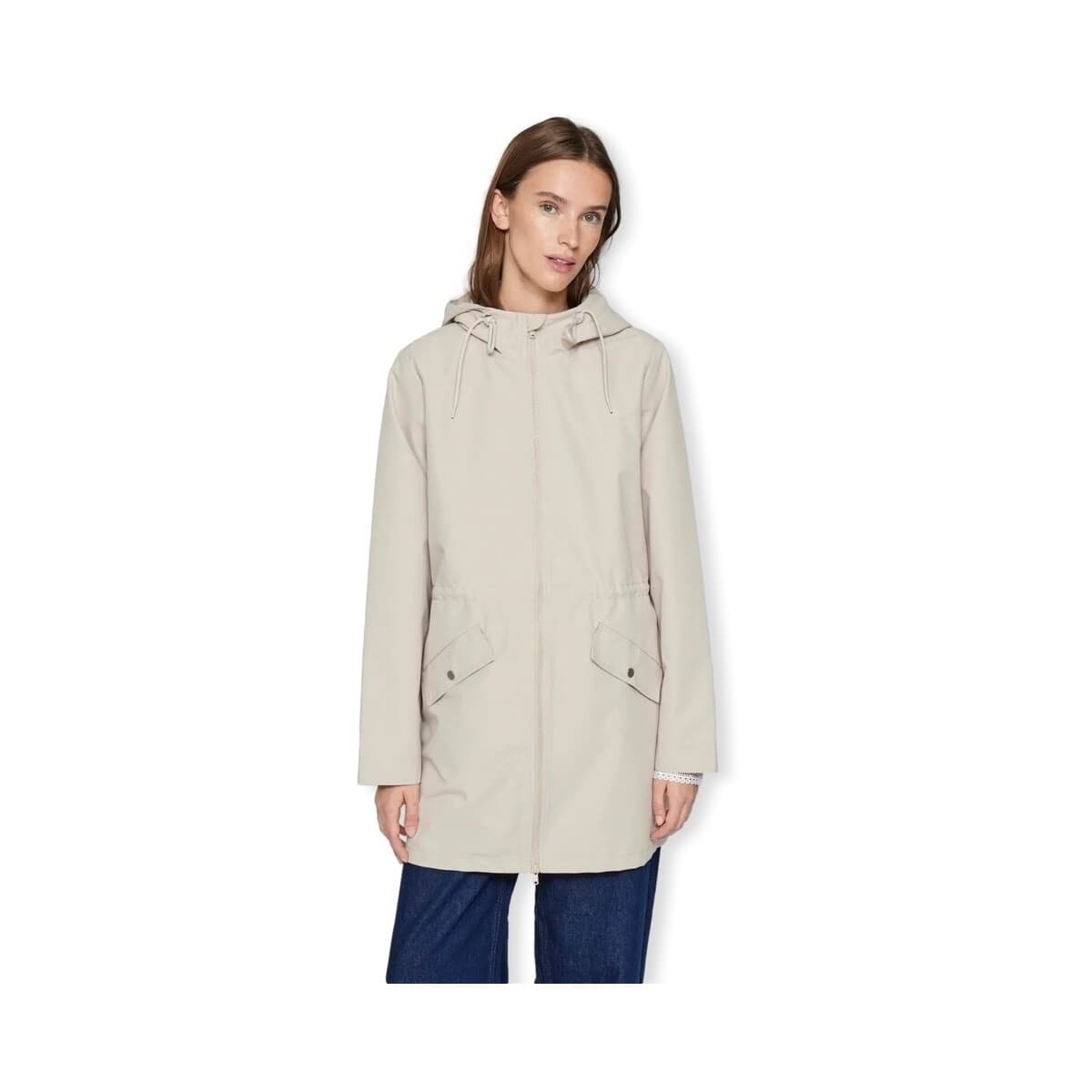 Women's Coats Vila Beige