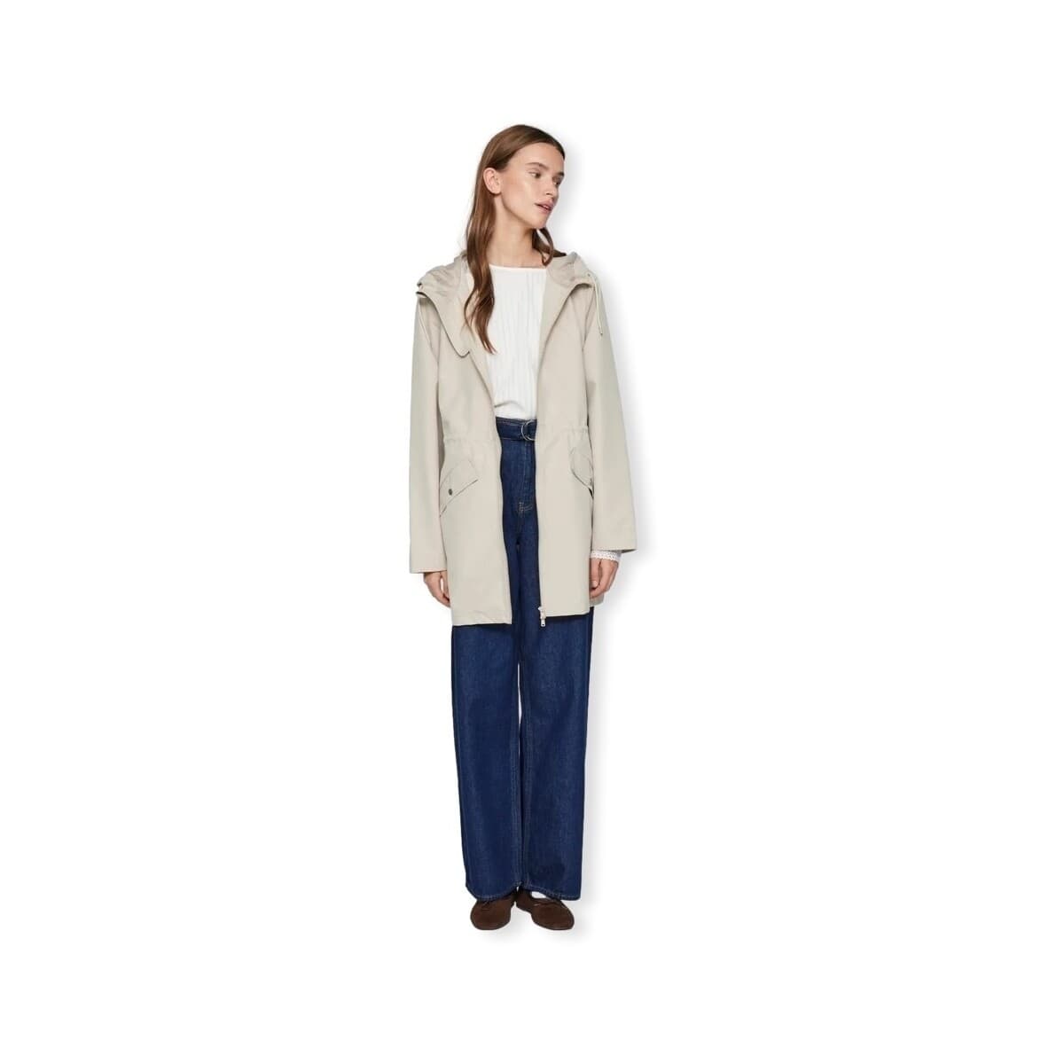 Women's Coats Vila Beige