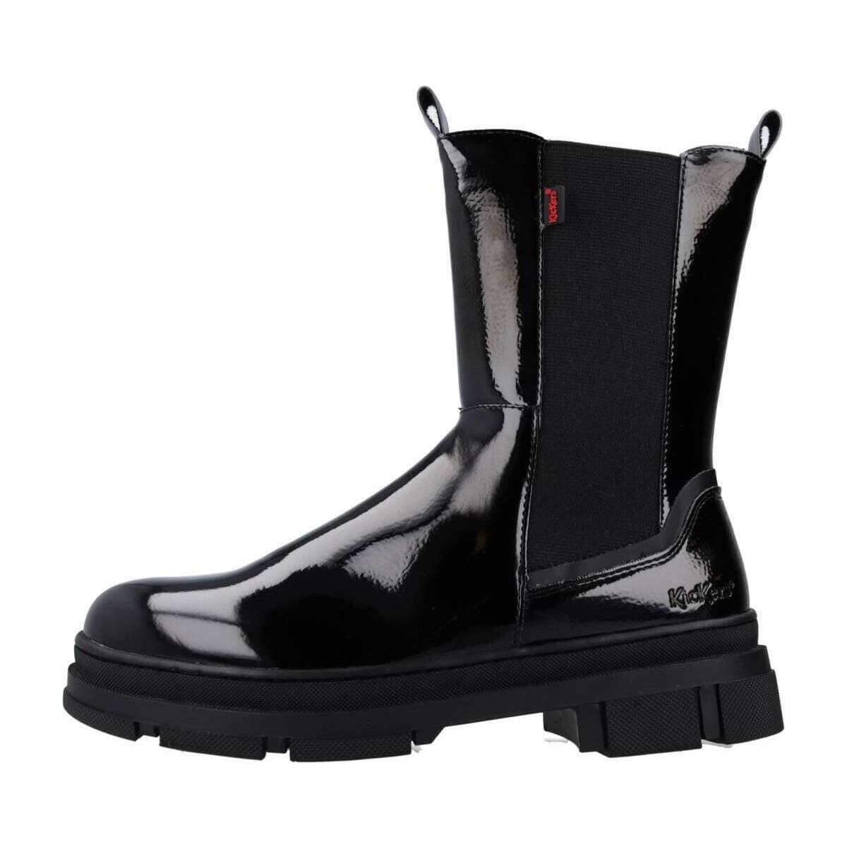 Girls' Boots Kickers Black