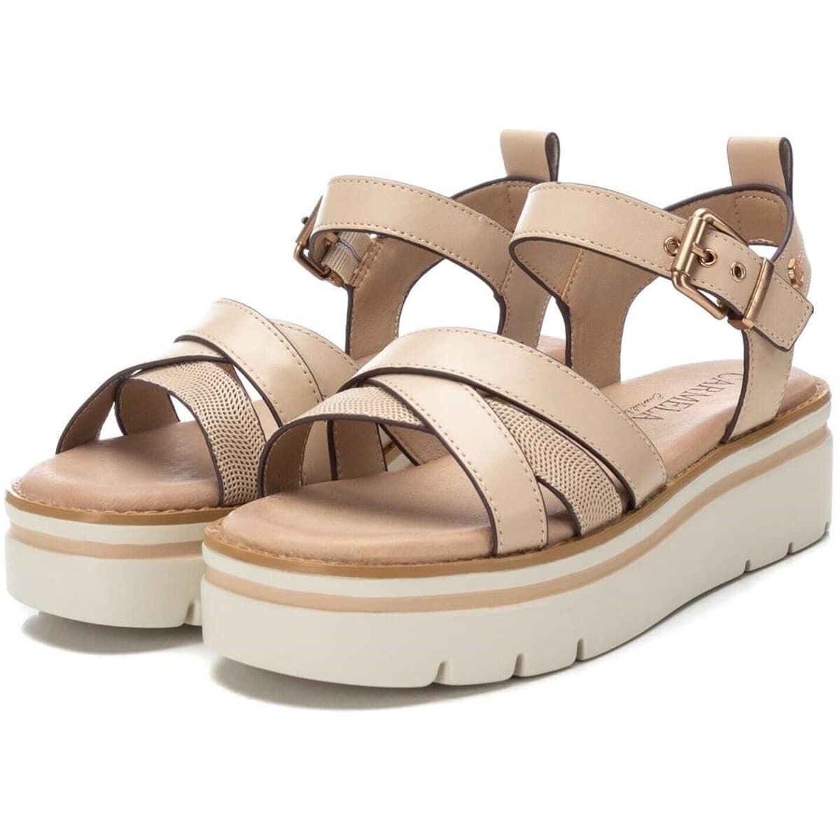 Women's Platforms Carmela Beige