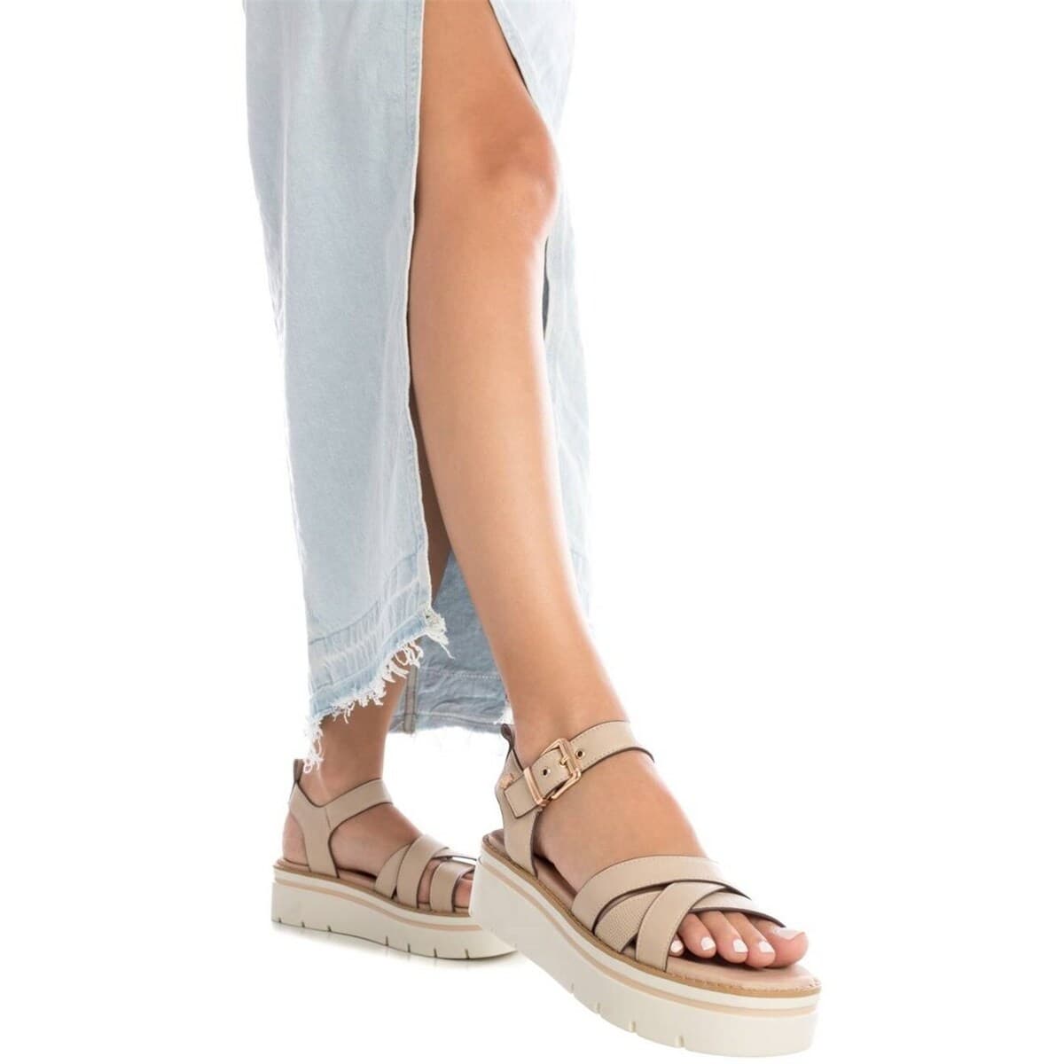 Women's Platforms Carmela Beige