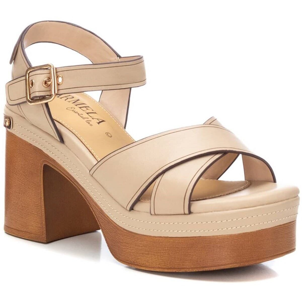 Women's Platforms Carmela Beige