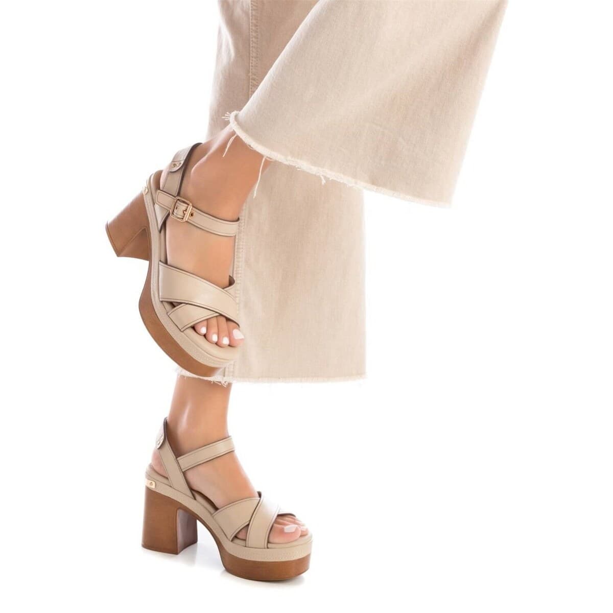 Women's Platforms Carmela Beige