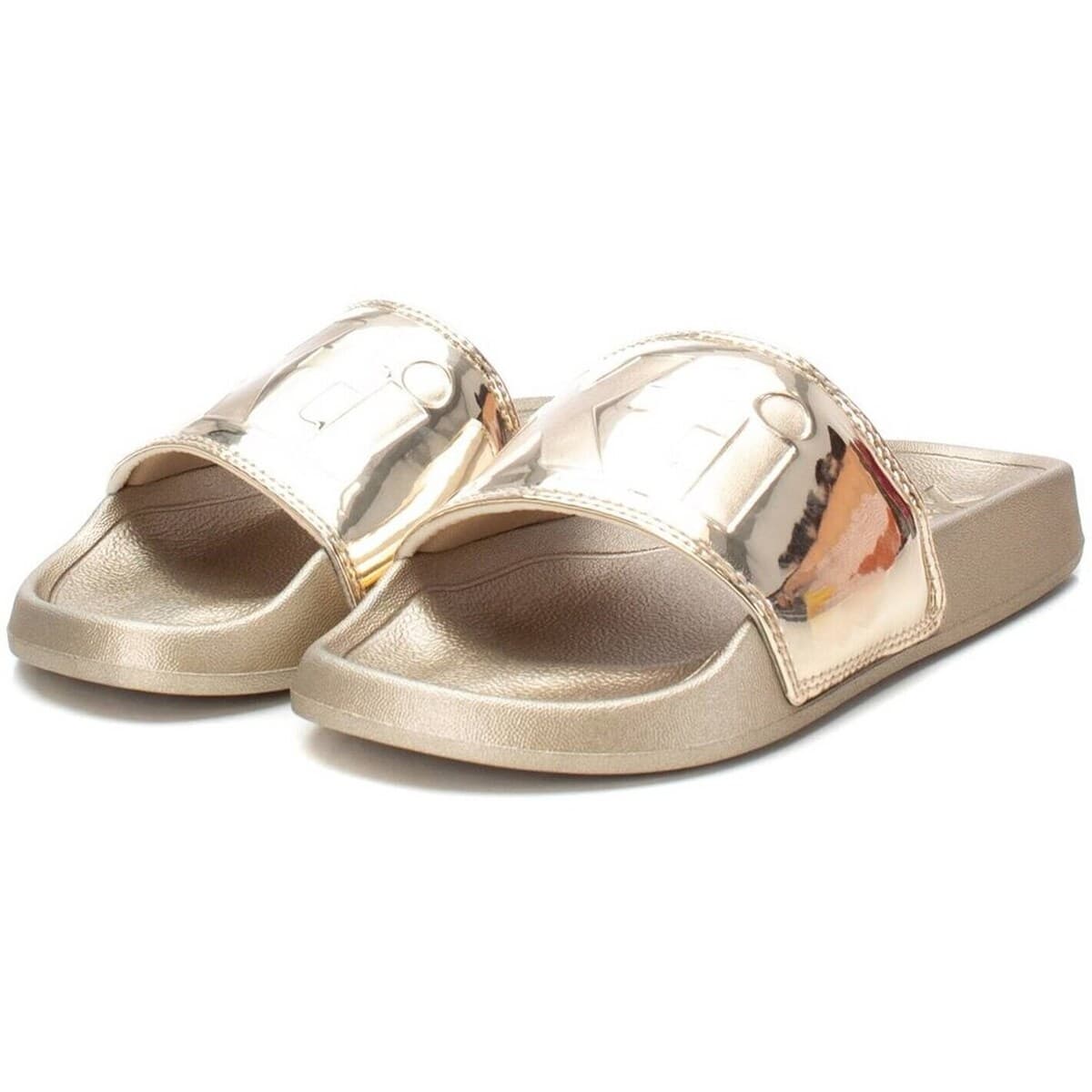 Women's Flip Flops Xti Gold