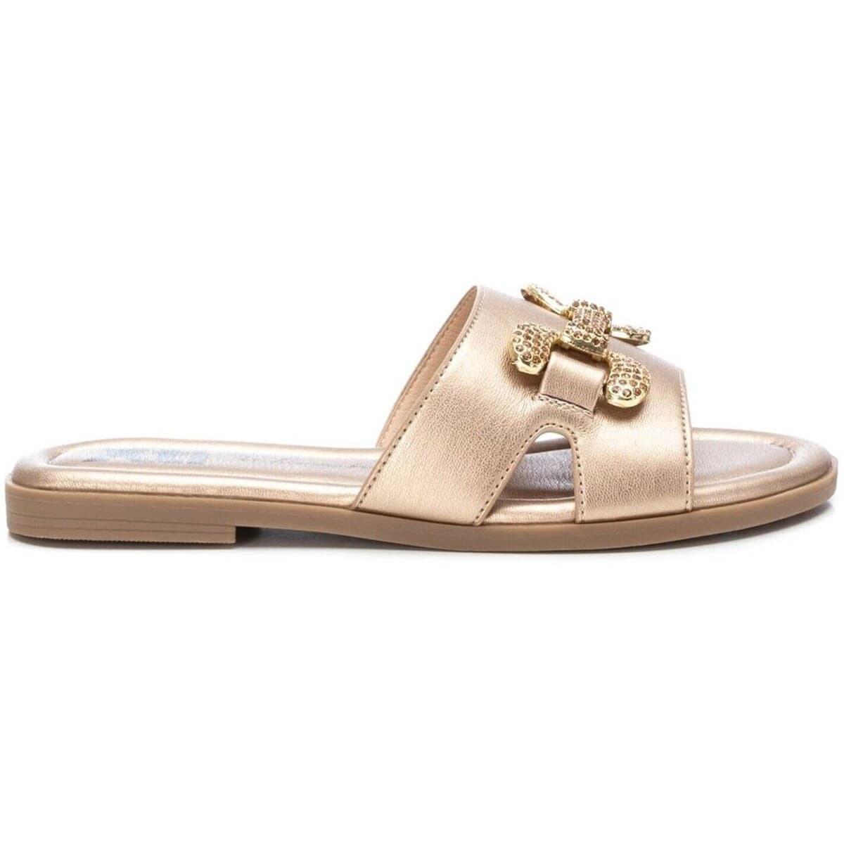 Women's Flip Flops Xti Gold