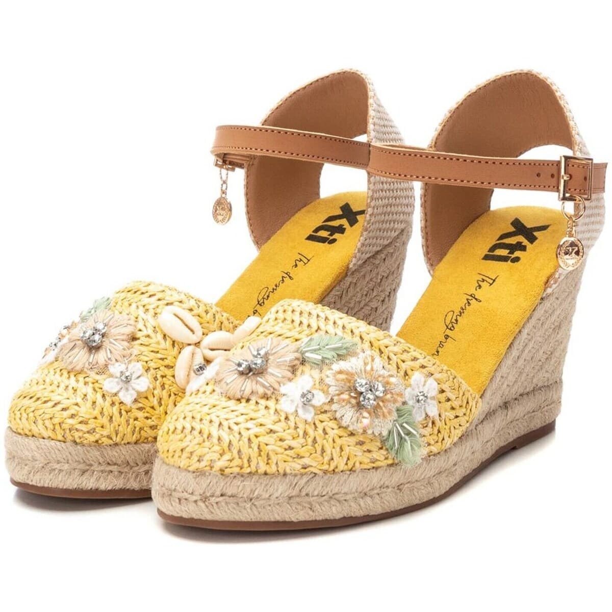 Women's Espadrilles Xti Yellow