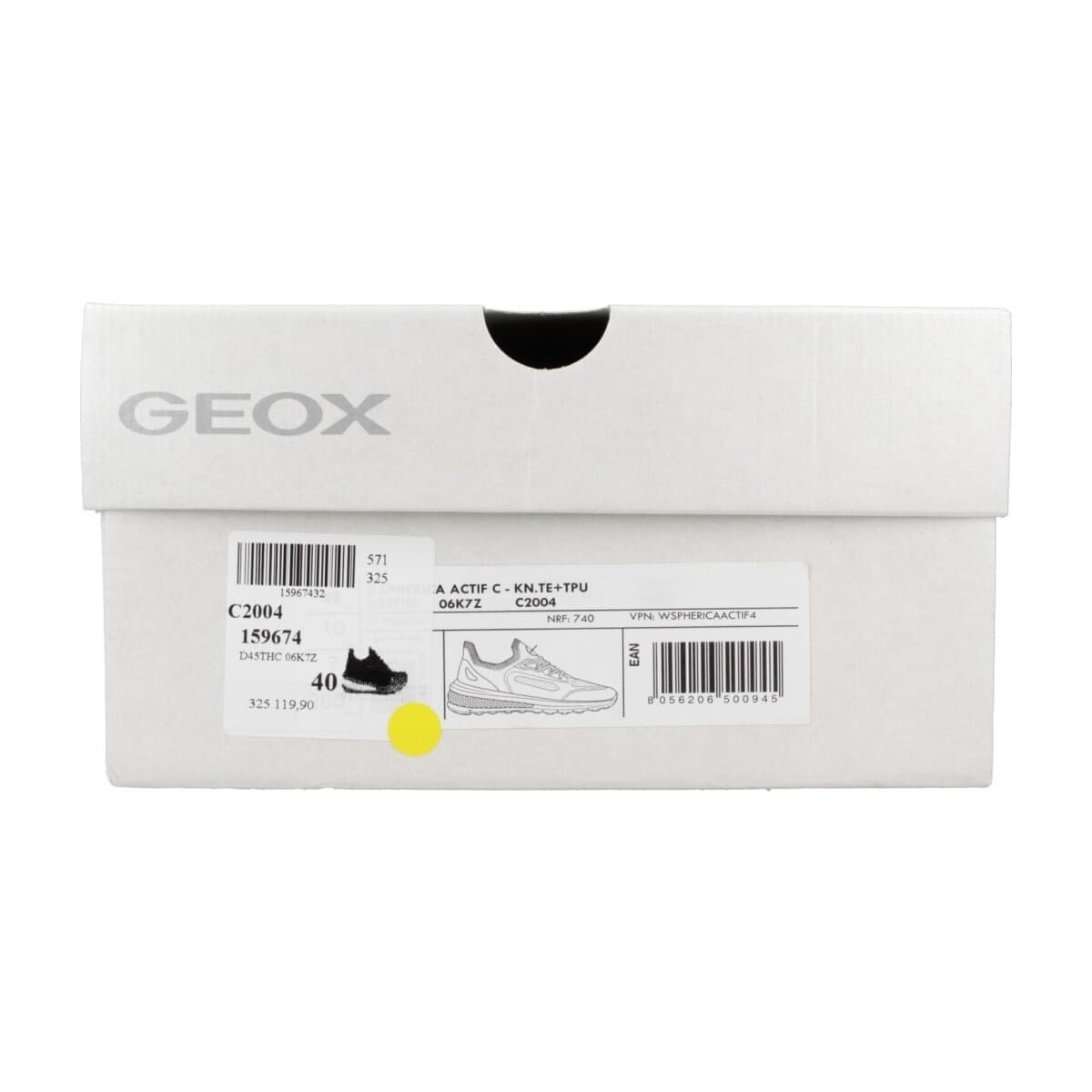 Women's Sneakers Geox Yellow