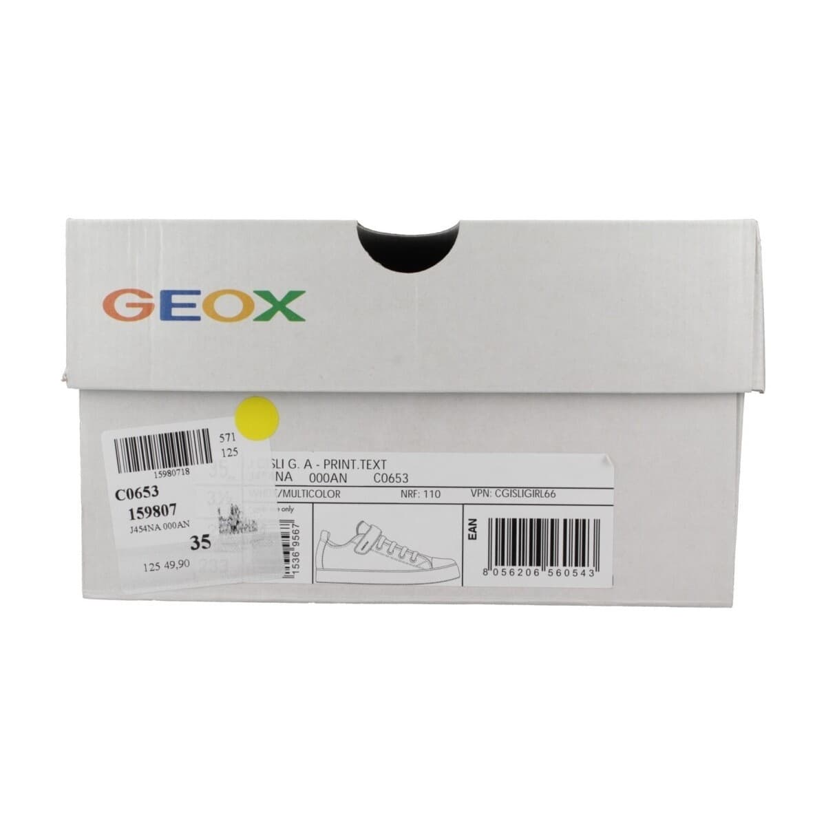 Girls' Sneakers Geox White