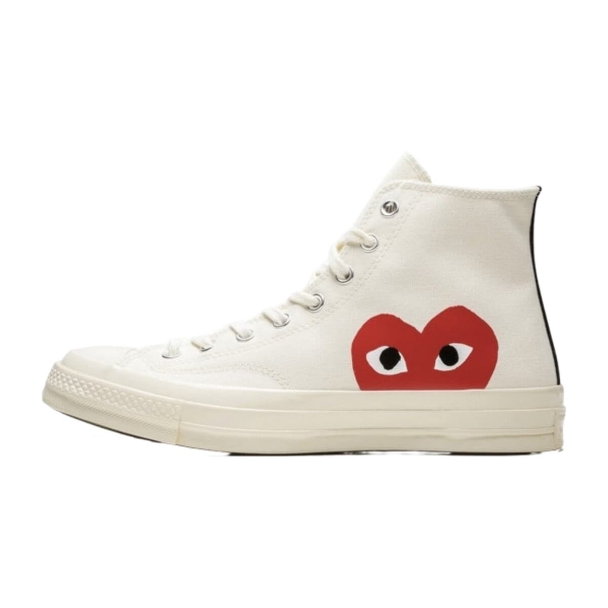 Ψηλά Sneakers Comme Des Garcons Converse Blanche Haute