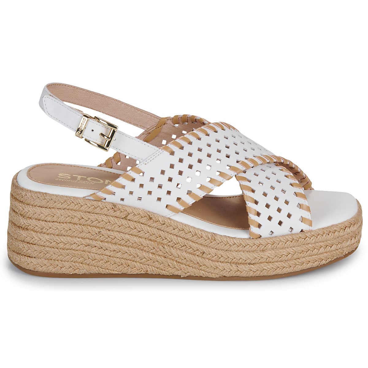 Women's Platforms Stonefly White