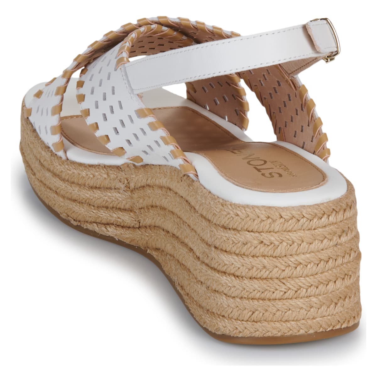 Women's Platforms Stonefly White