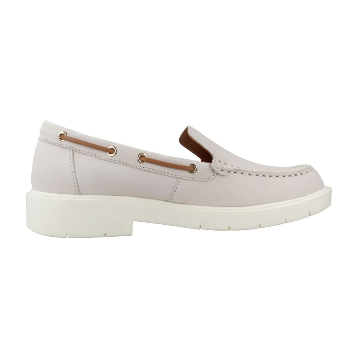 Women's Loafers Geox Beige