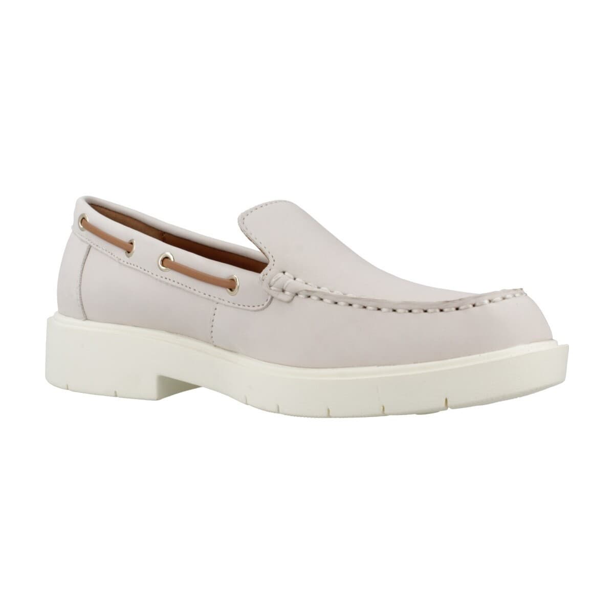 Women's Loafers Geox Beige