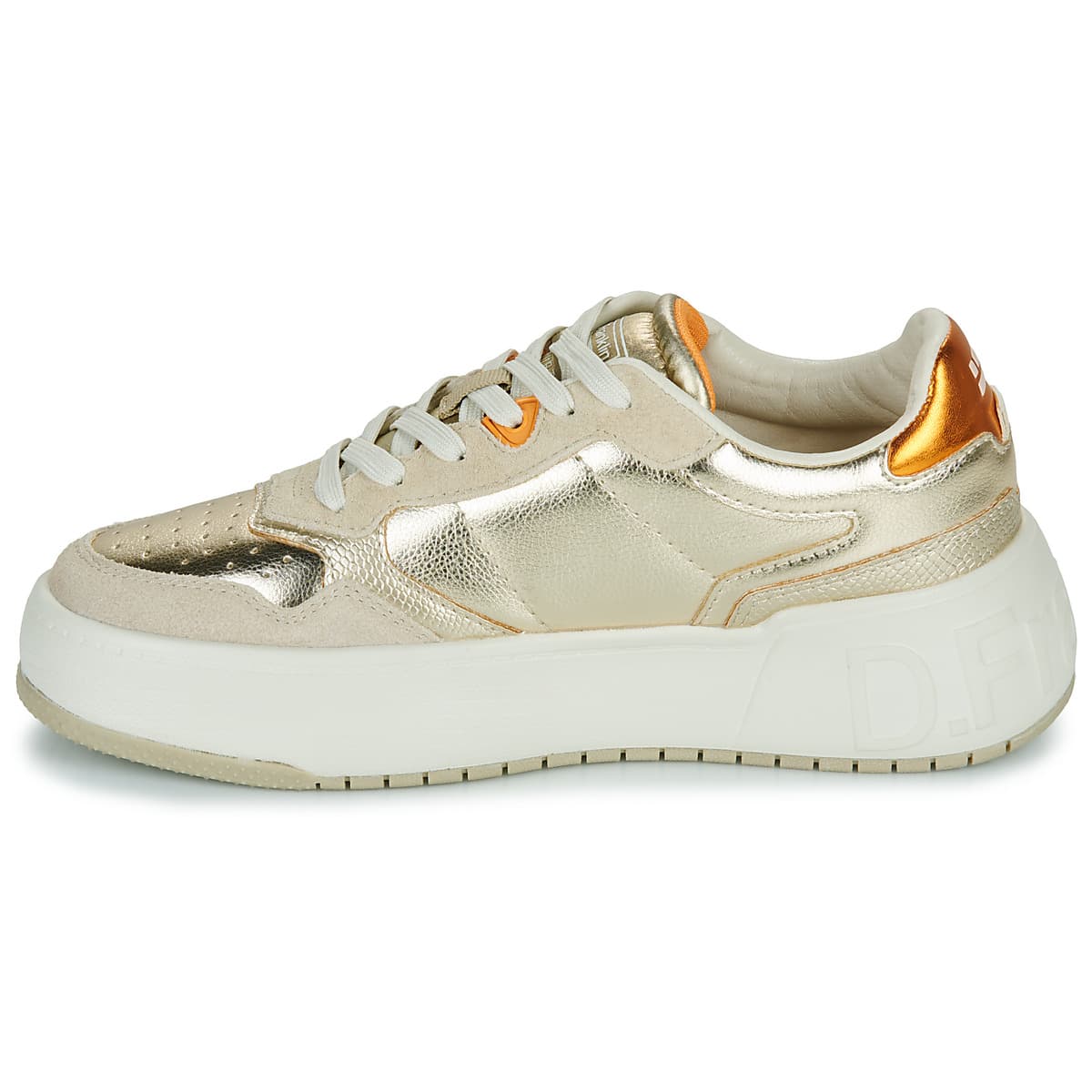 Women's Sneakers D.Franklin Gold