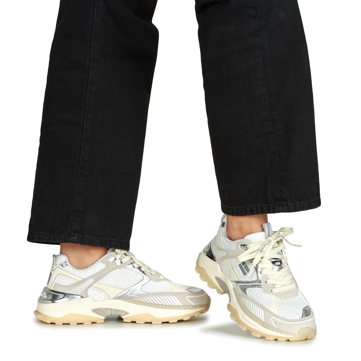 Women's Sneakers D.Franklin Silver