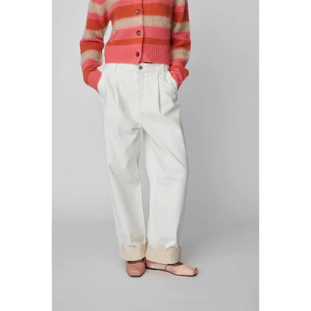 Women's Pants Stella Nova White