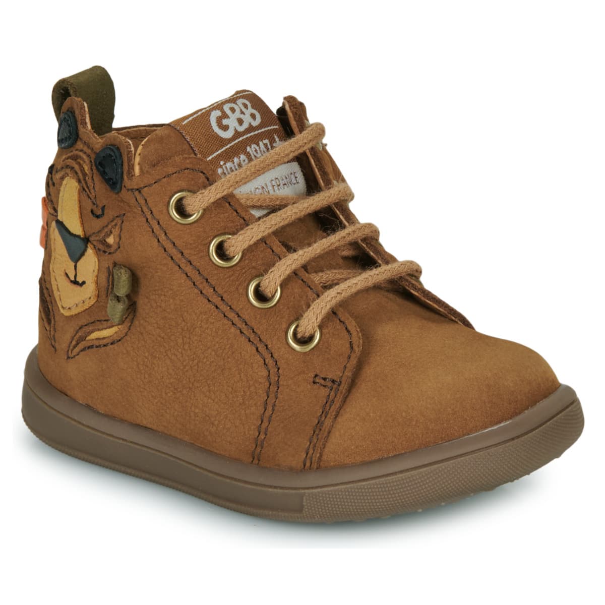 Girls' Sneakers GBB Brown