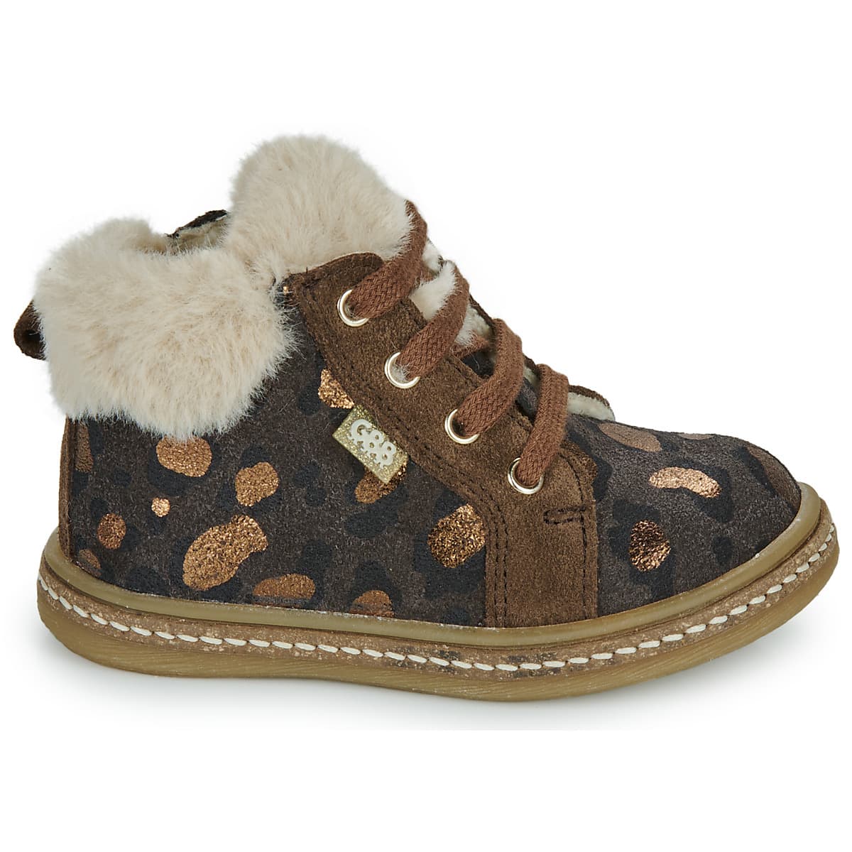 Girls' Sneakers GBB Brown
