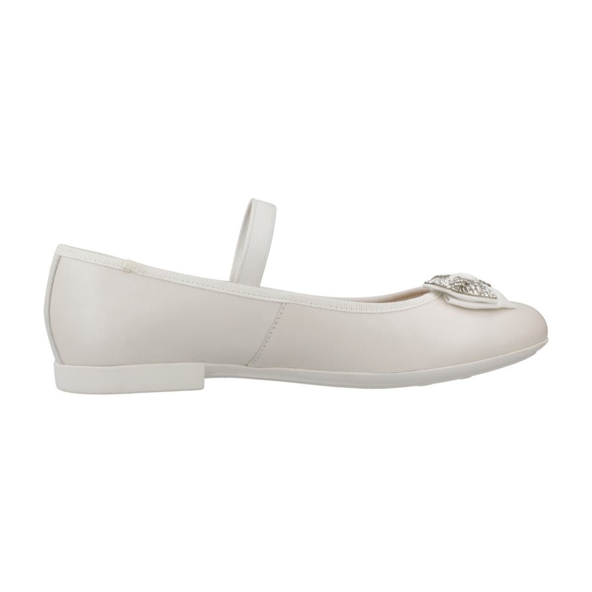 Girls' Dress Shoes Geox White