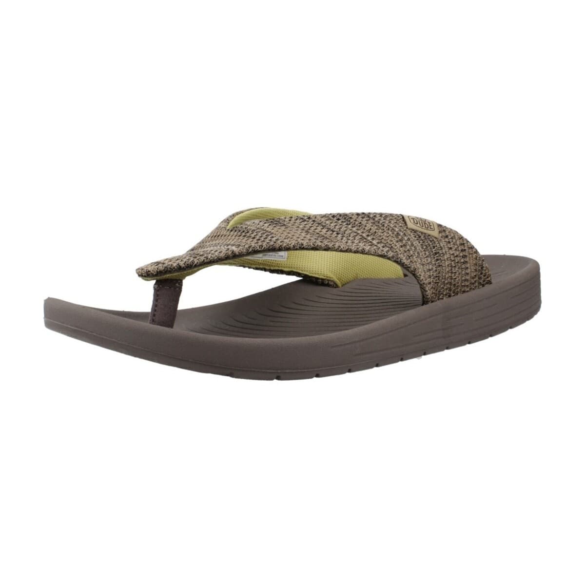 Men's Flip Flops HEYDUDE Brown