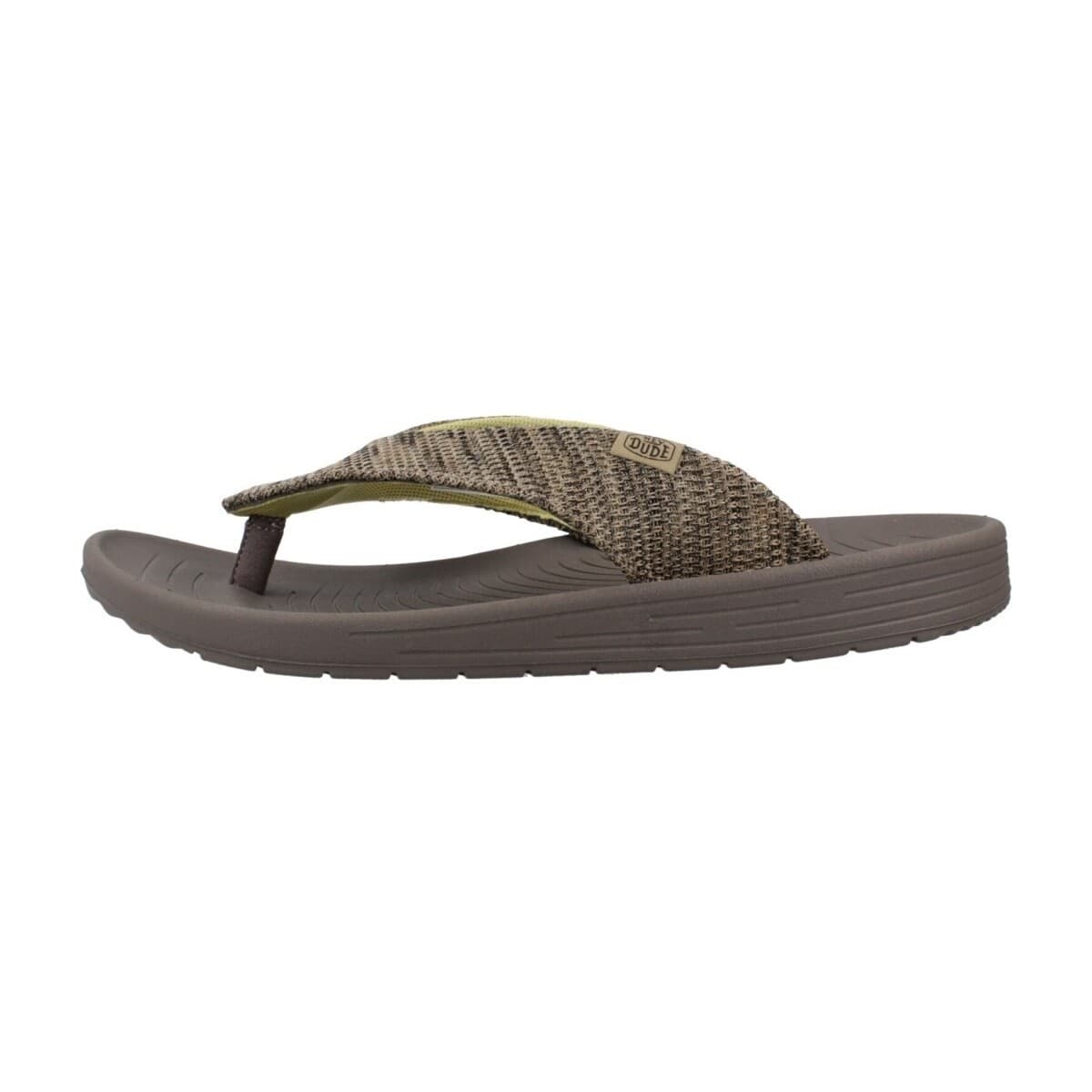 Men's Flip Flops HEYDUDE Brown