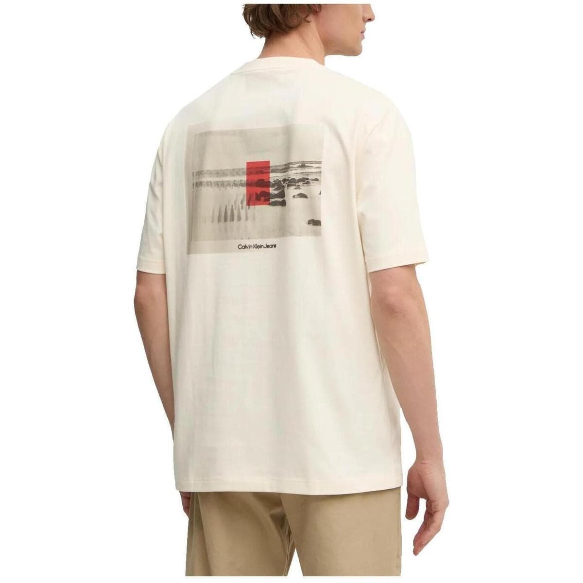 Men's T-Shirts Calvin Klein White