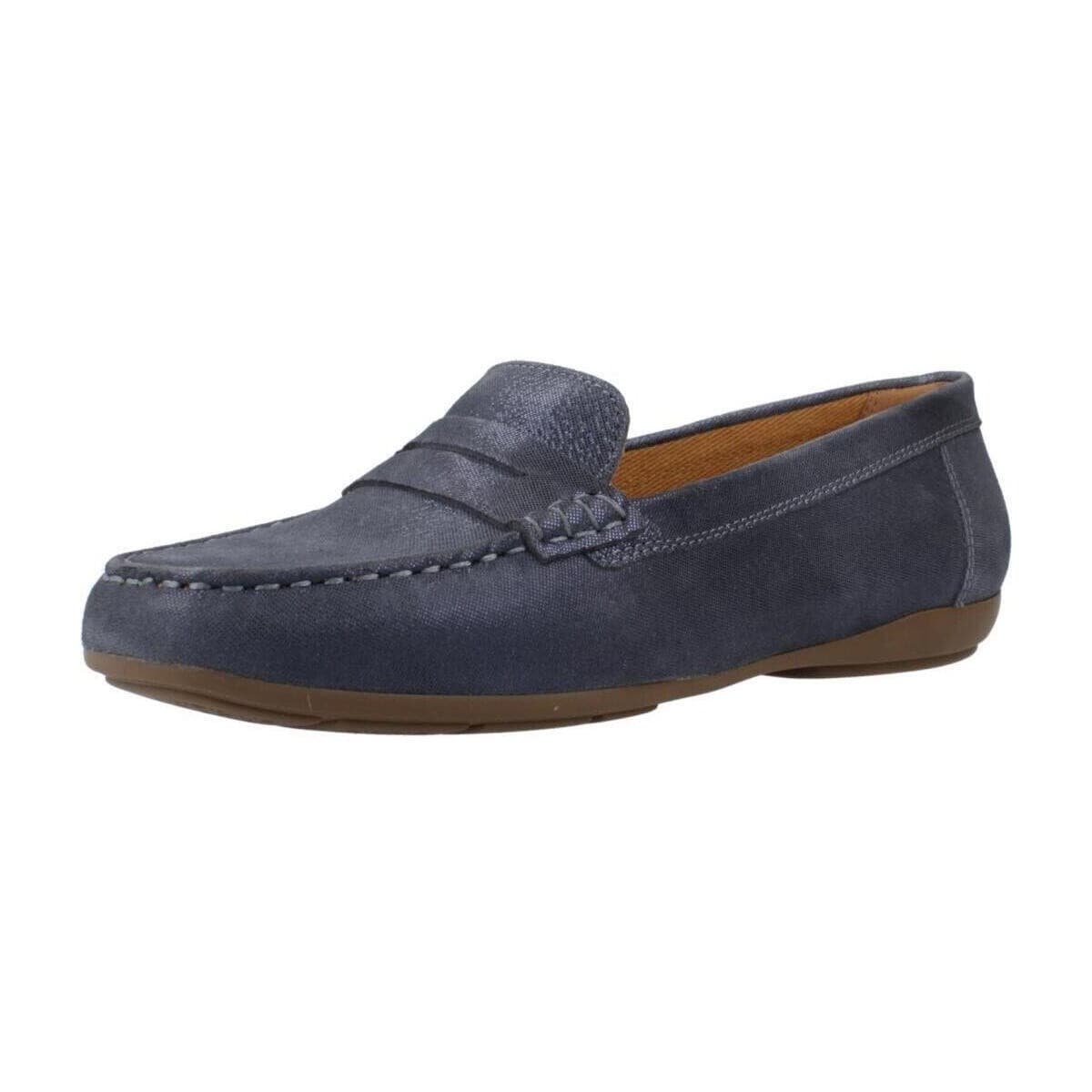 Women's Loafers Geox Blue