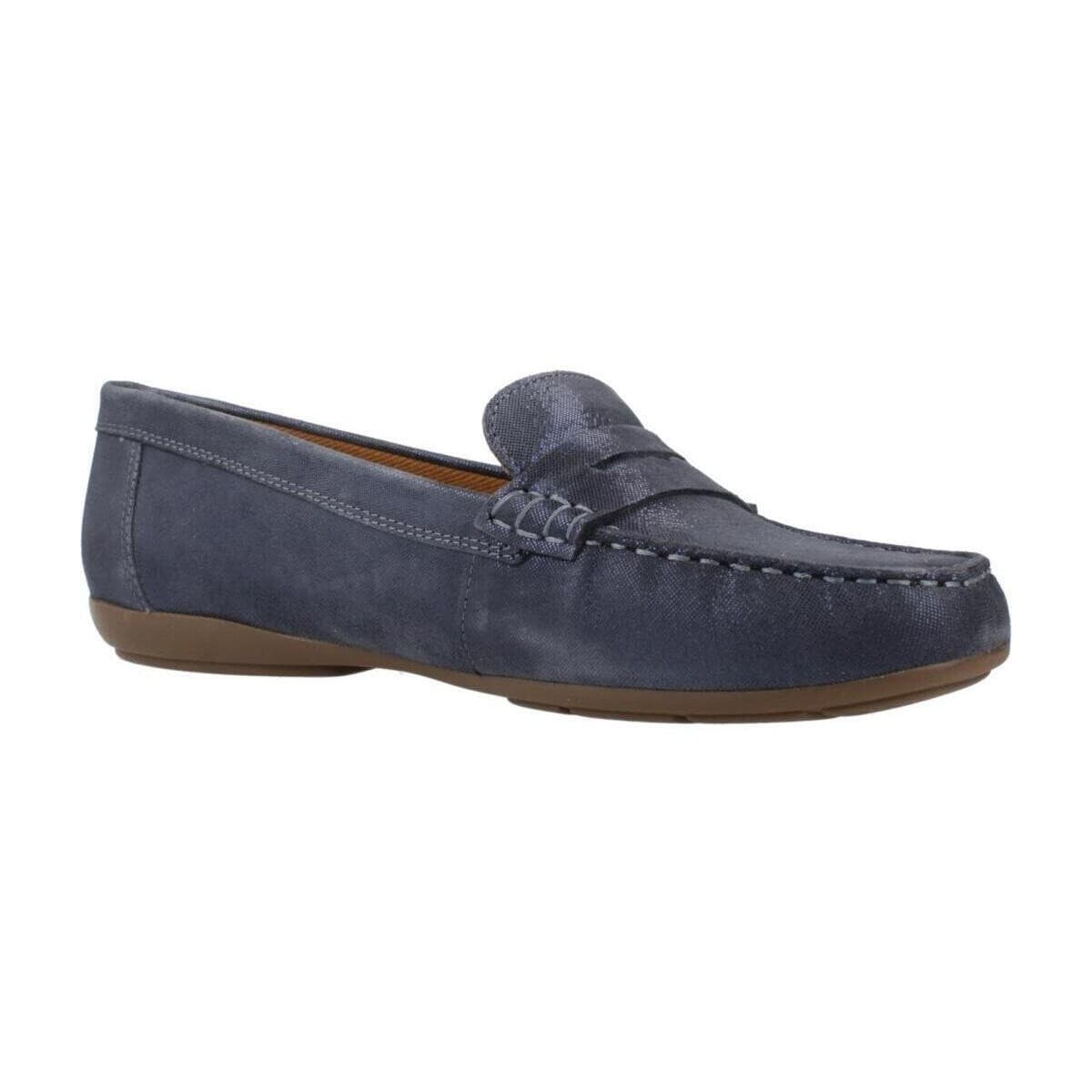 Women's Loafers Geox Blue