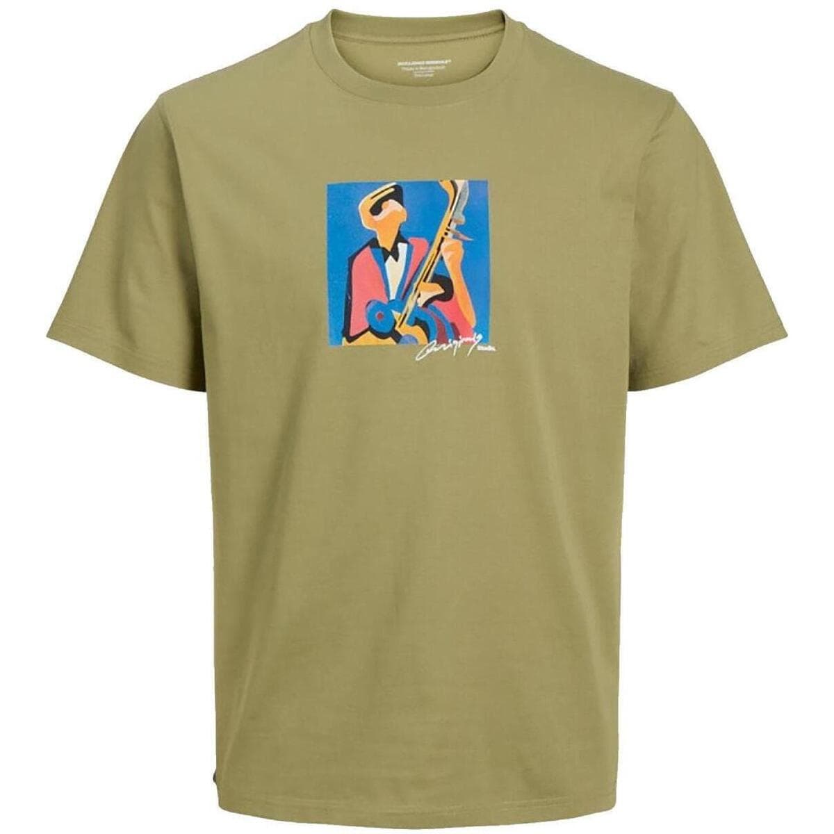 Men's T-Shirts Jack & Jones Green