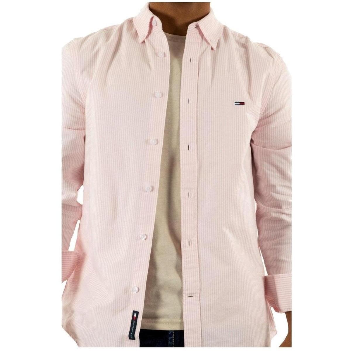 Men's Shirts Tommy Hilfiger Pink