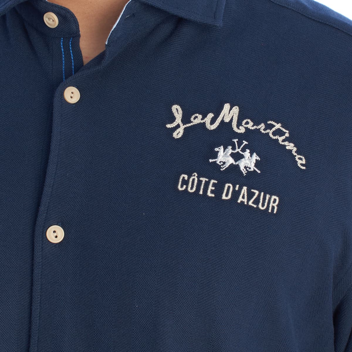 Men's Shirts La Martina Blue