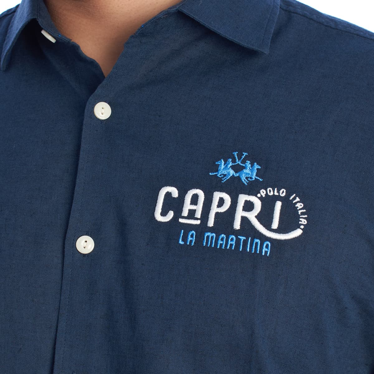 Men's Shirts La Martina Blue