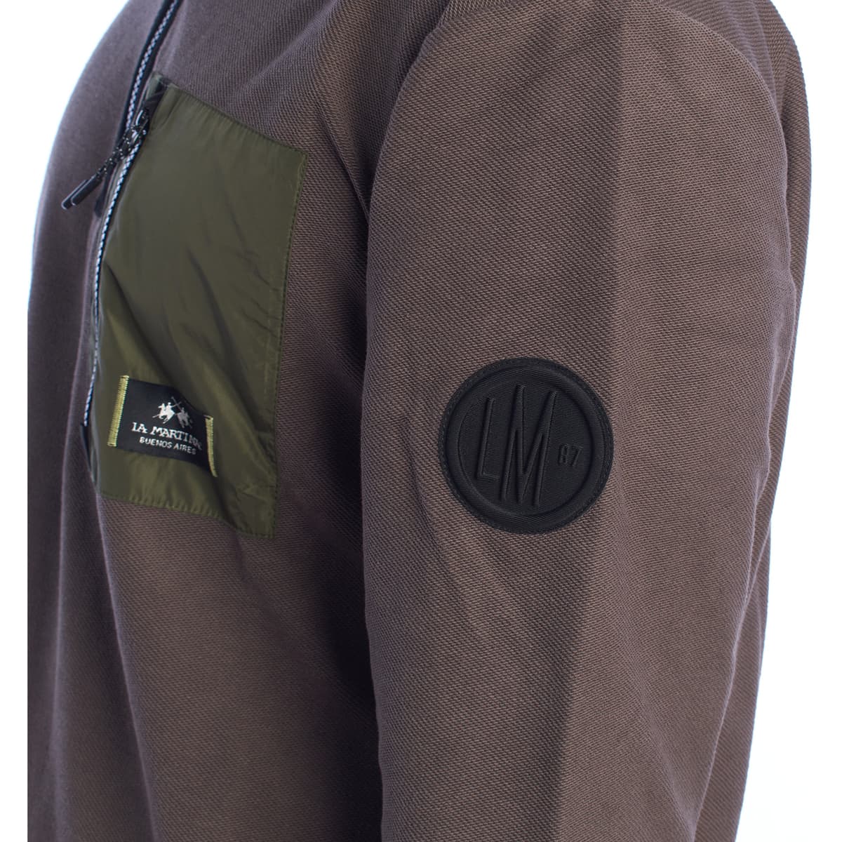 Men's Sweatshirts La Martina Brown