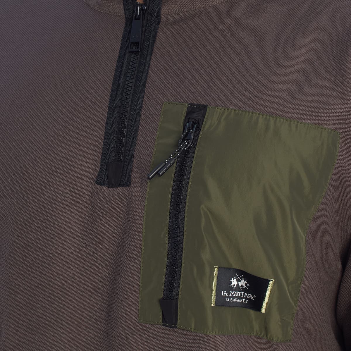 Men's Sweatshirts La Martina Brown