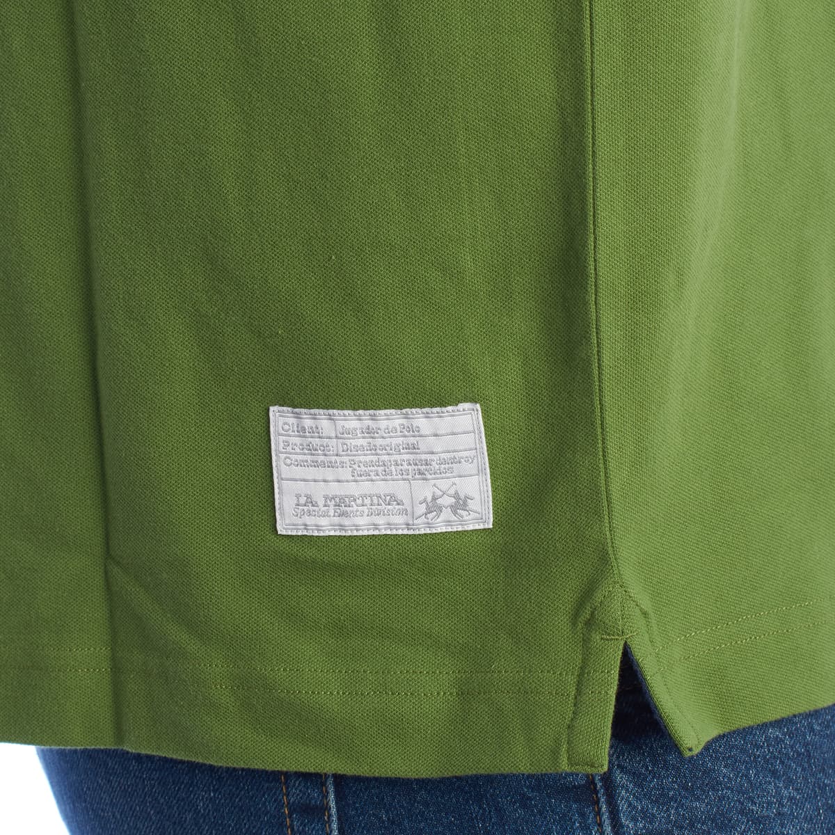Men's Polo Shirts La Martina Green
