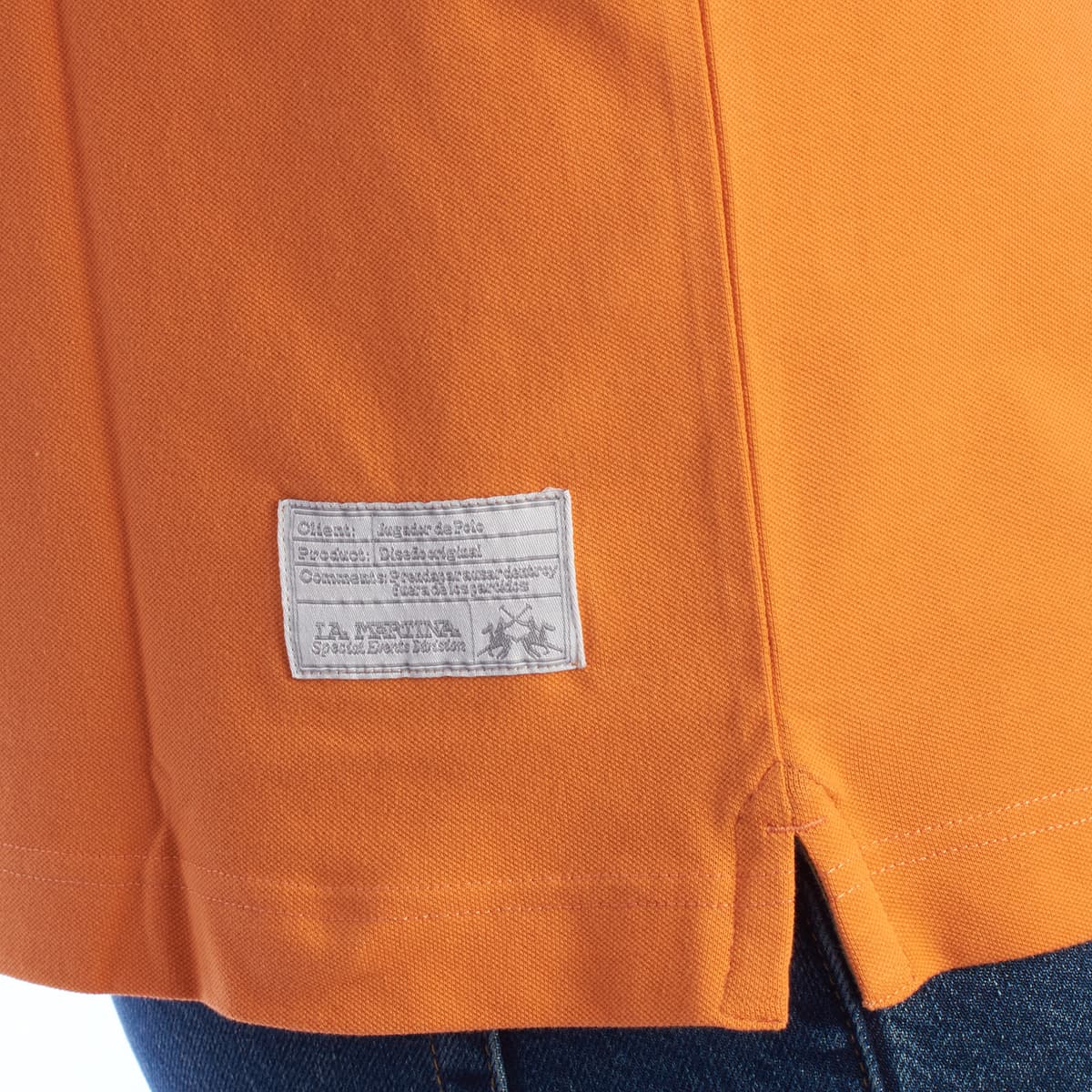 Men's Polo Shirts La Martina Orange