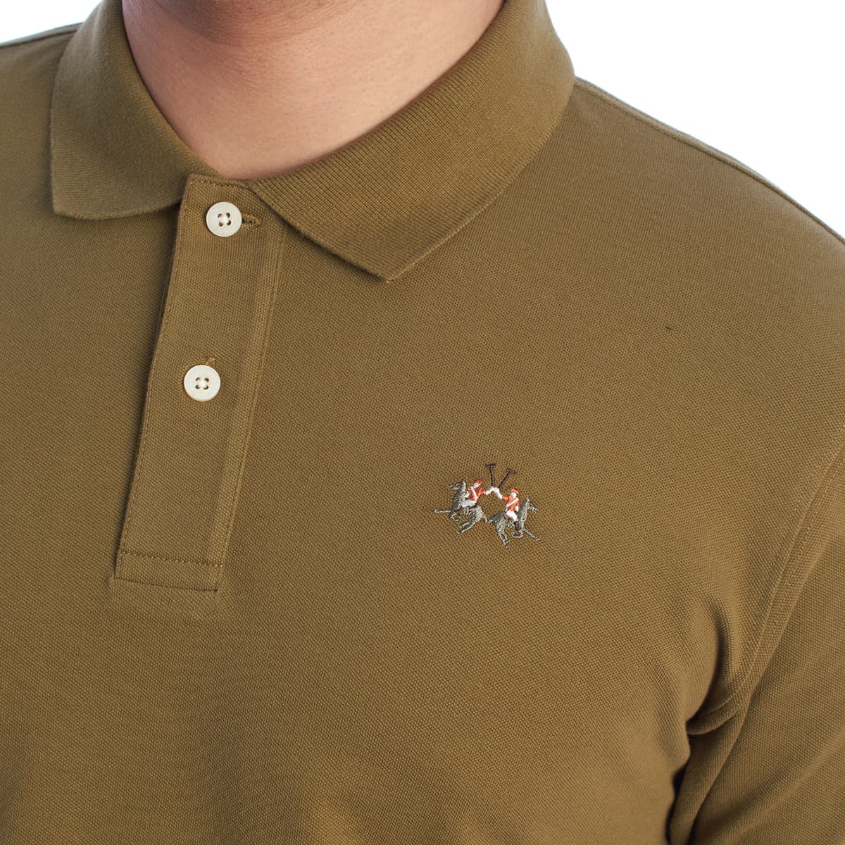 Men's Polo Shirts La Martina Green