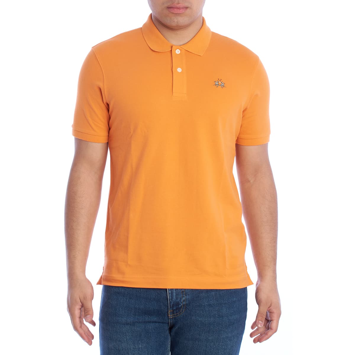 Men's Polo Shirts La Martina Orange