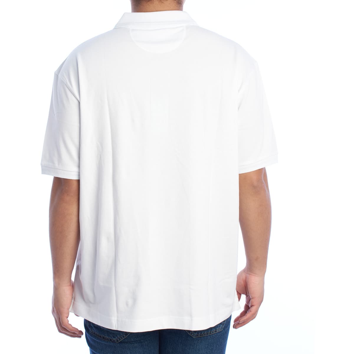 Men's Polo Shirts La Martina White