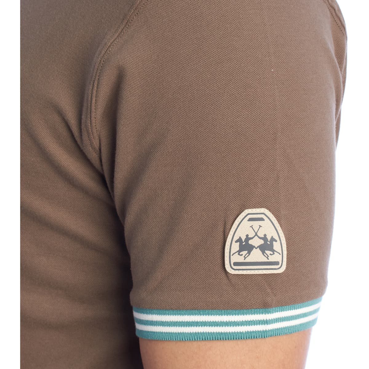 Men's Polo Shirts La Martina Brown