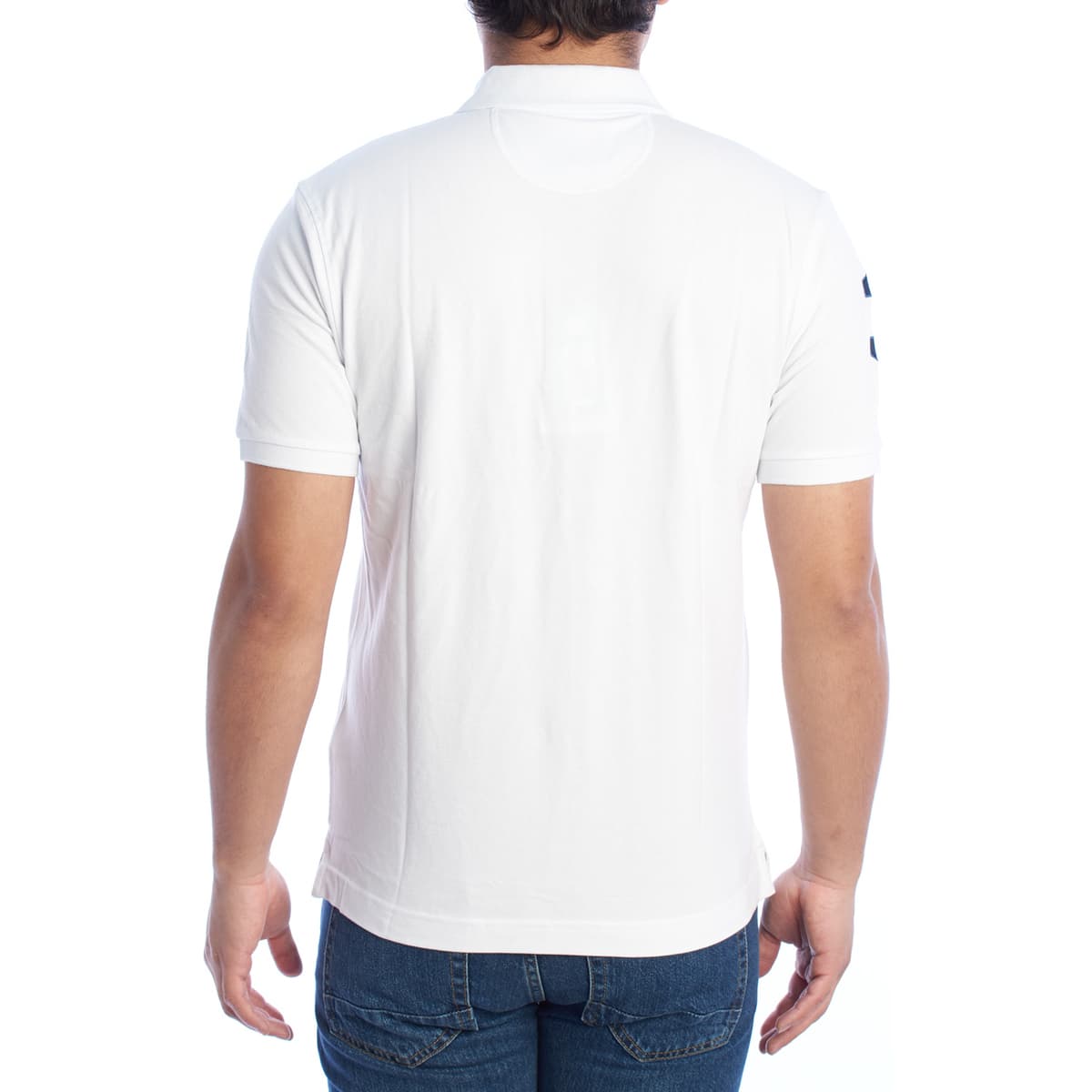 Men's Polo Shirts La Martina White